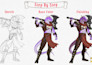 draw dnd character art, fantasy, illustration for concept art